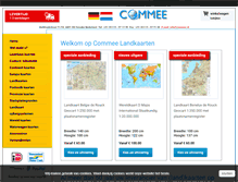 Tablet Screenshot of landkaarten-commee.be